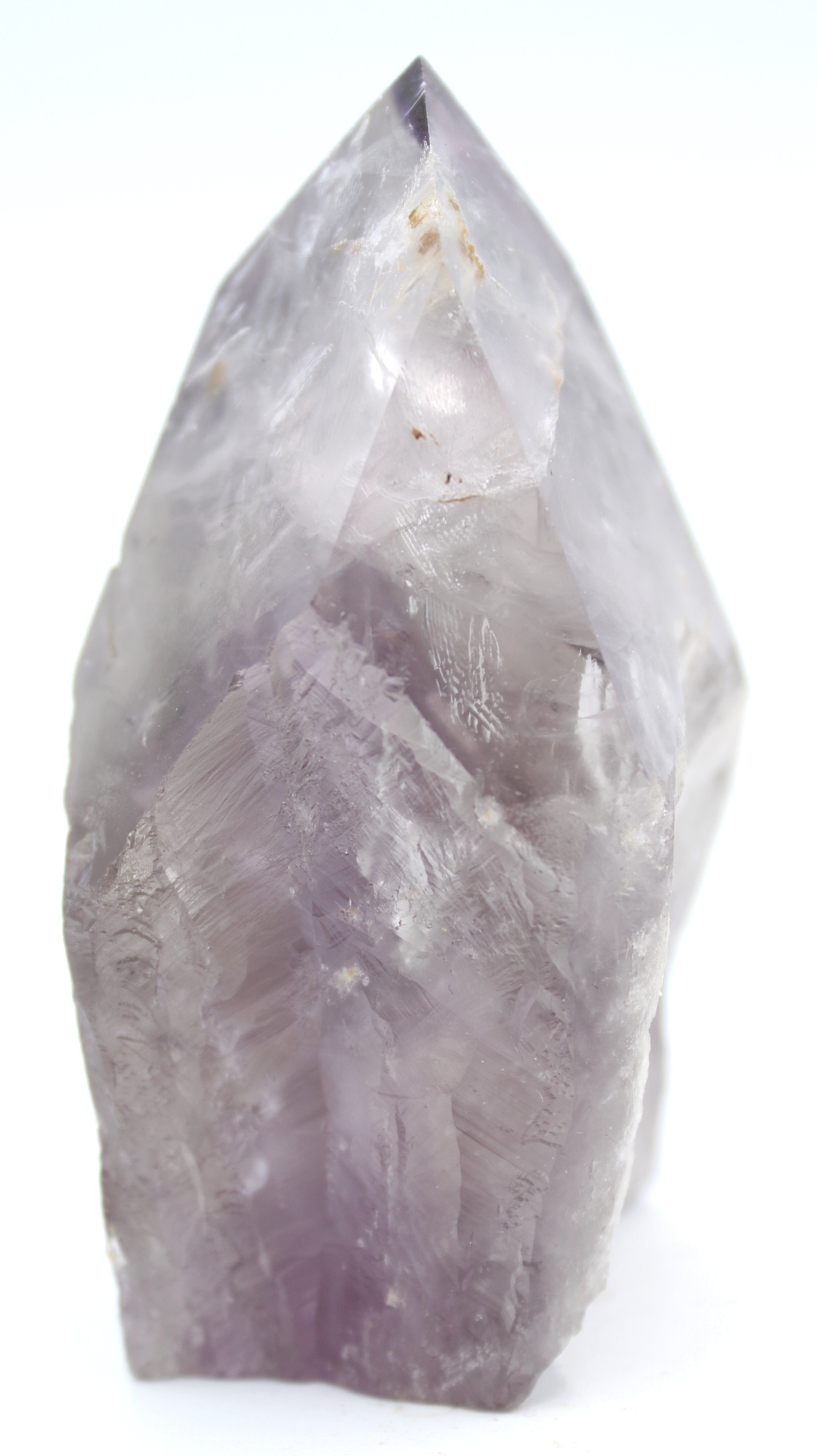 Bahai Amethyst Point - Rare Natural Crystal from Closed Mine | Healing Stone for Meditation, Home Decor & Spiritual Gifts