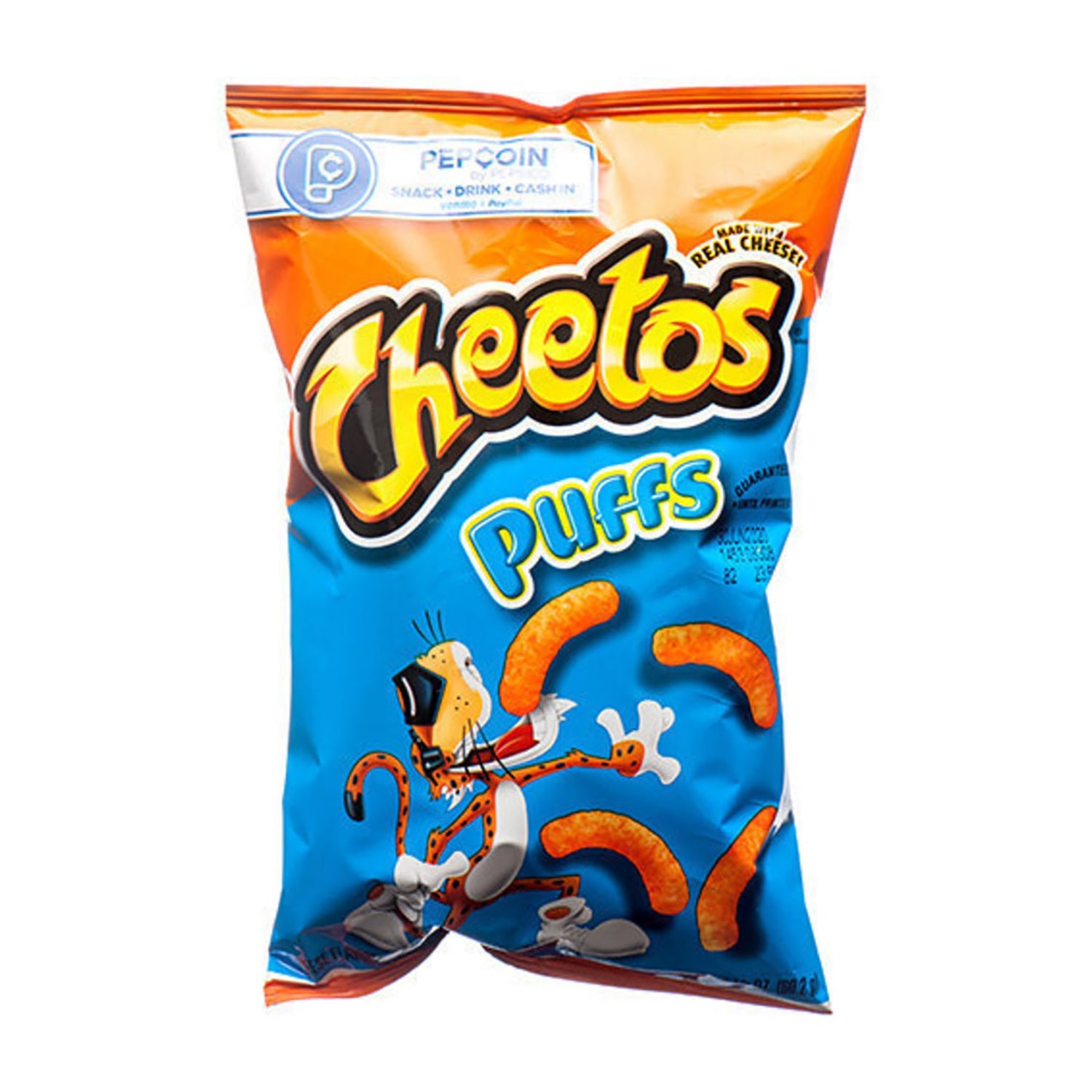 Crunchy Cheetos Puffs Cheese Flavored Snacks - 2.125oz Bags (24 Count Case) | Perfect for Parties, Movie Nights & Lunch Box Treats