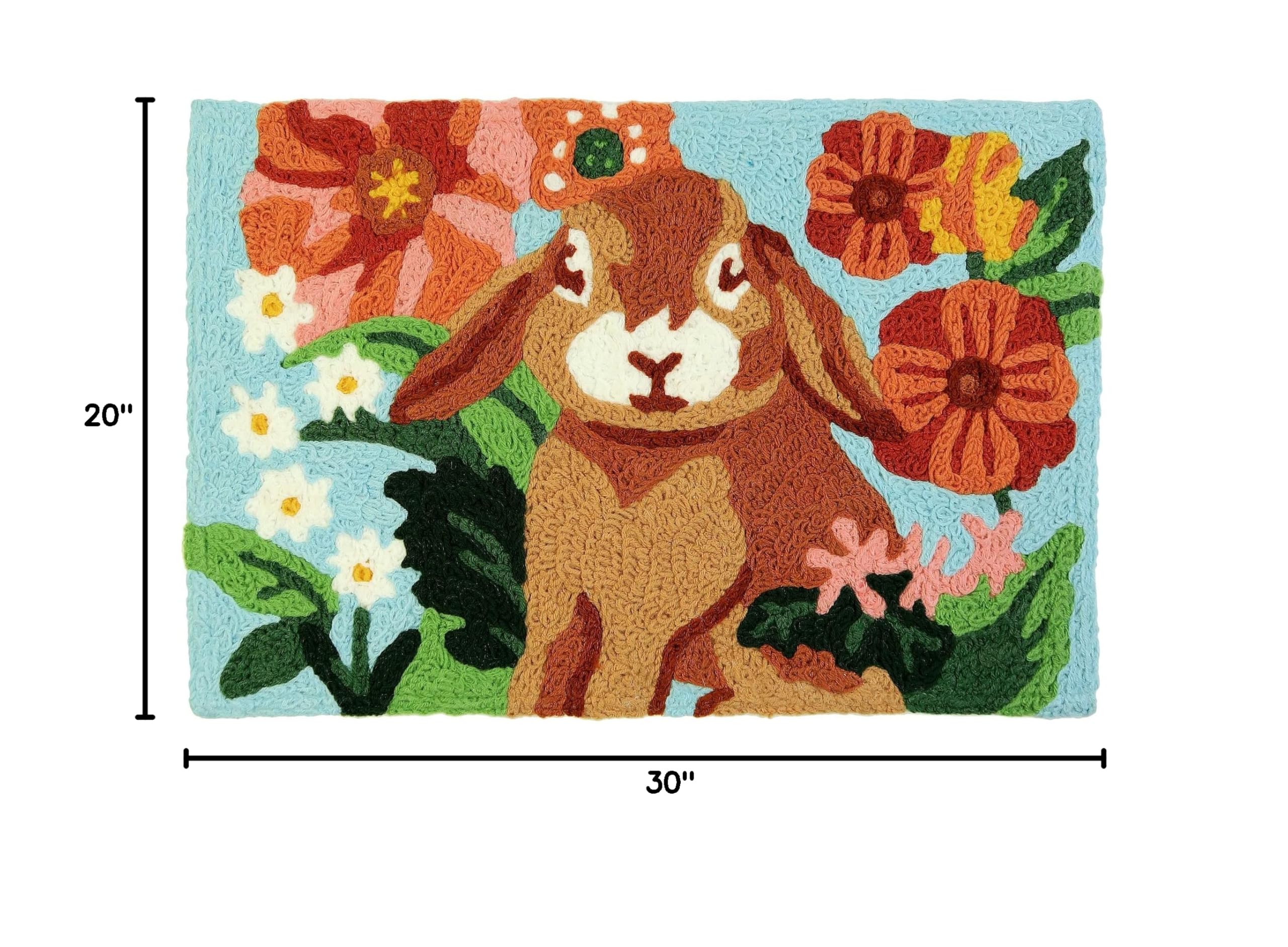 Bunny Love Jellybean Accent Rug - 20