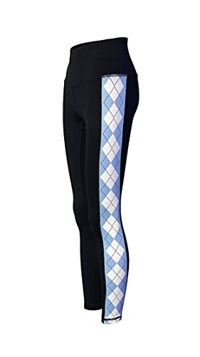 Blue and White Argyle Pattern