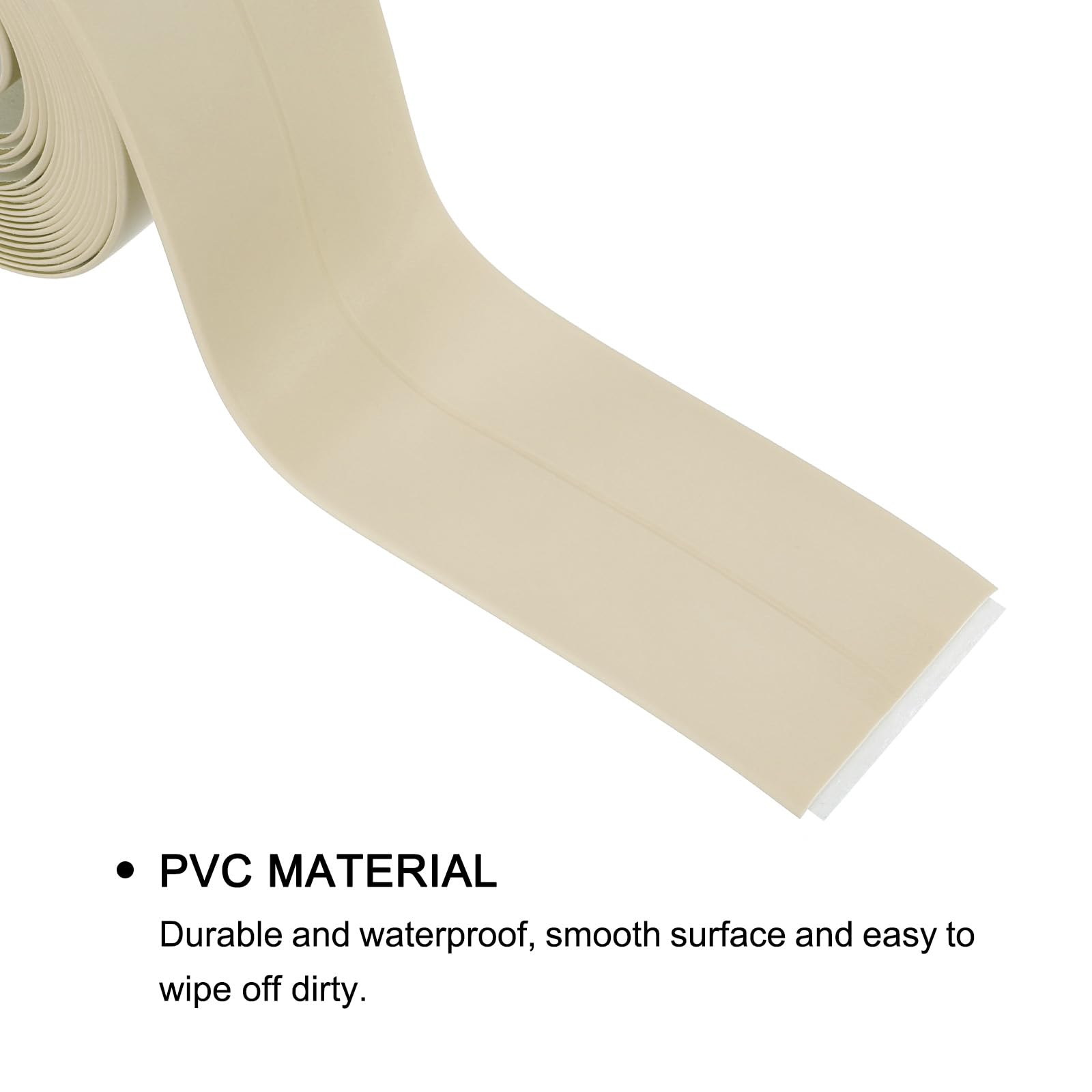 Waterproof Self-Adhesive PVC Seal Caulk Strip Tape 1.5
