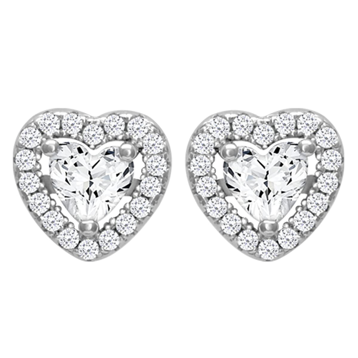 GIVA 925 Sterling Silver Heart Stud Earrings for Women | Authentic 925 Stamped Jewelry with Certificate | Perfect Gift for Girlfriend, Wife, Daughter | Valentine's Day, Anniversary, Birthday Present | Hypoallergenic & Tarnish-Resistant | 6 Month Warranty | Ideal for Date Nights, Parties, and Special Occasions