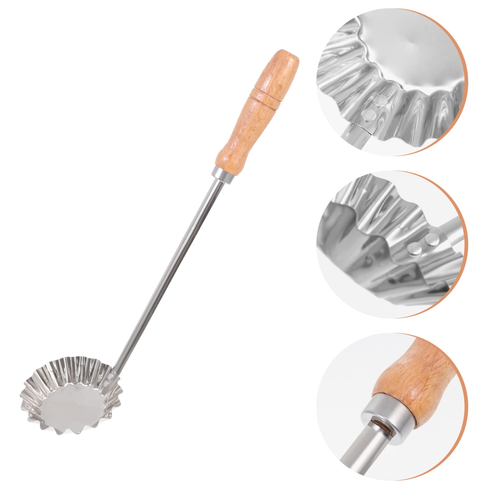 1pc Oil Pier Mold - Home Fried Snack Mold for Shrimp Pastry | Durable Kitchen Utensil & Frying Accessory | Perfect for Making Crispy Fried Snacks, Dumplings & Appetizers at Home