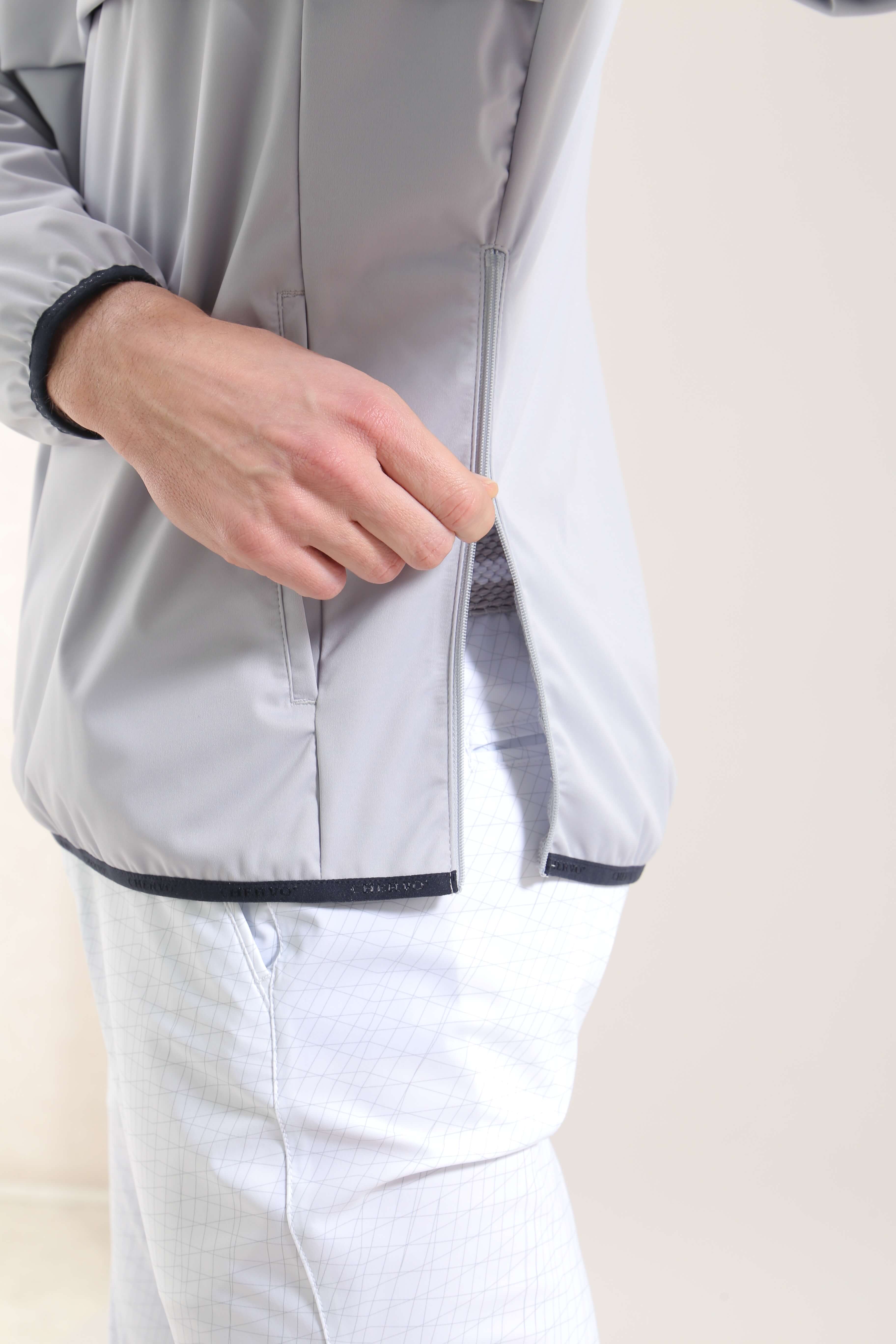 RIGON Ultra Light Softshell Quarter Zip Jacket for Men & Women - Breathable, Water-Resistant, Stretchable - Perfect for Hiking, Running & Outdoor Activities | Final Sale