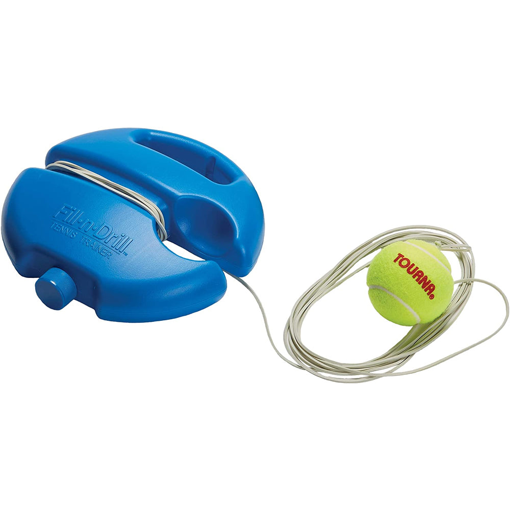 Tourna Fill n Drill Tennis Trainer - Portable Tennis Ball Machine for Solo Practice, Perfect for Backyard, Court & Training Sessions