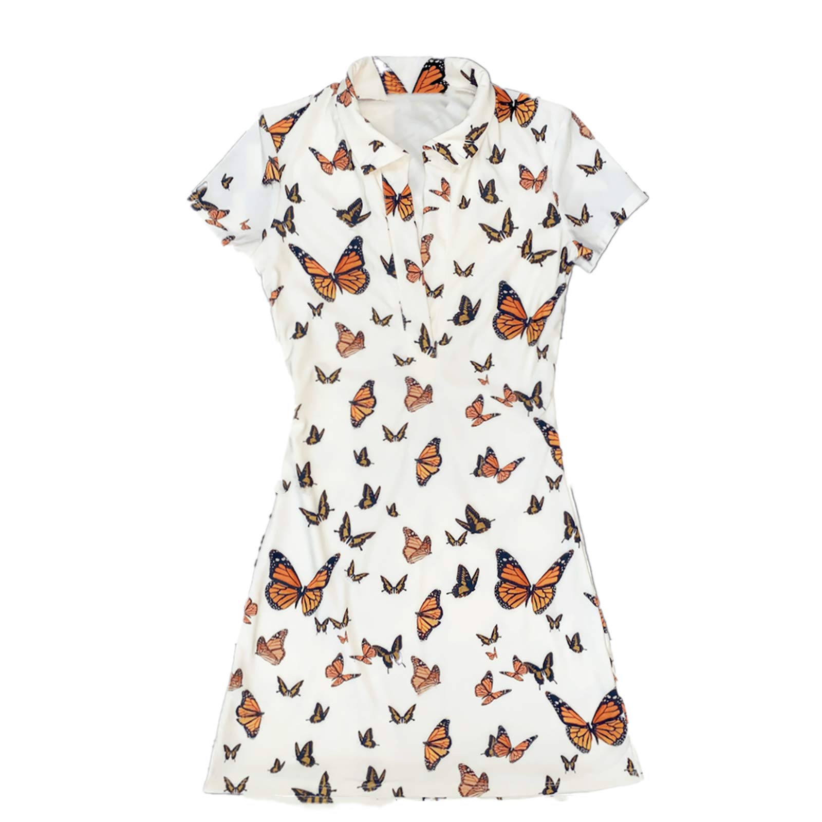 Y2K Vintage Sexy Dress for Women - 90s Retro Print Slim Fit Hot Dress | Summer Streetwear Fashion | Perfect for Parties, Clubbing & Casual Outfits