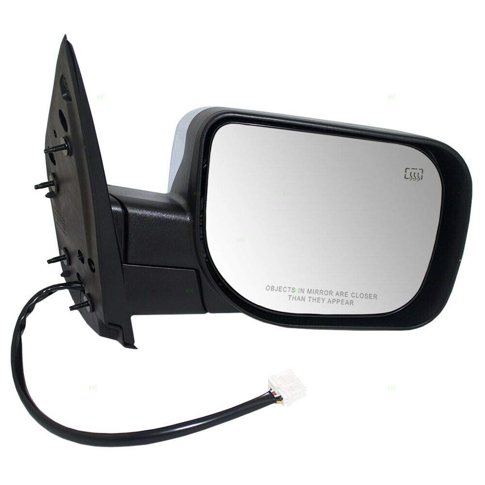 Heated Memory Power Side Mirror for Infiniti Nissan Pickup Truck - Replacement Passenger Side View Mirror with Defrost Function - Perfect for Winter Driving & Enhanced Safety