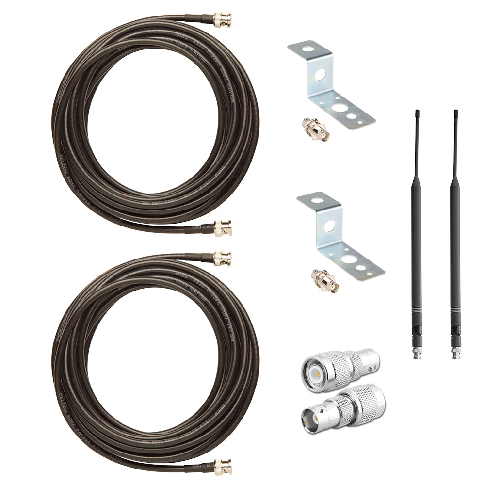 Premium UHF Antenna Extension Kit for Fitness Audio Remote - Long Range Signal Booster for Home Gym & Outdoor Workouts