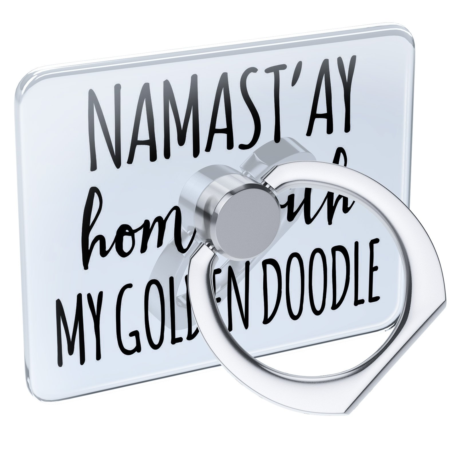Phone Ring Holder - Collapsible Grip & Stand for Home & Office Use