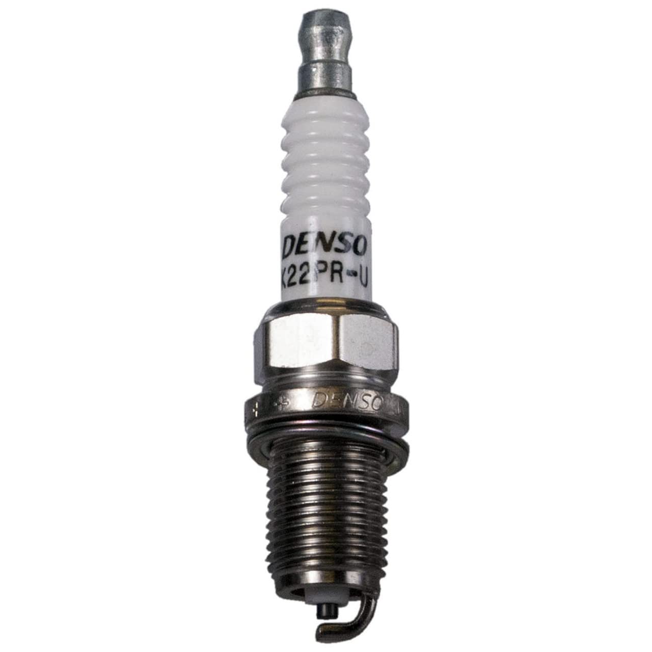 Denso K22PR-U Spark Plug with Resistor - Stock #3165 - Perfect for Car, Truck & Motorcycle Engine Performance