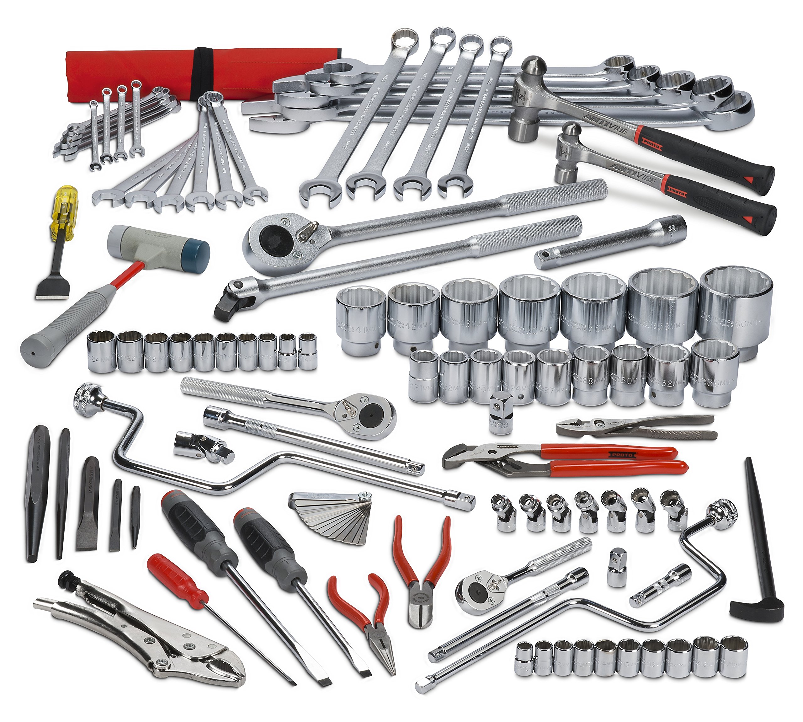 99-Piece Metric Heavy Duty Tool Set - Professional Grade for Automotive, Machinery & Industrial Repairs | Durable & Reliable for Mechanics, Engineers & DIY Enthusiasts