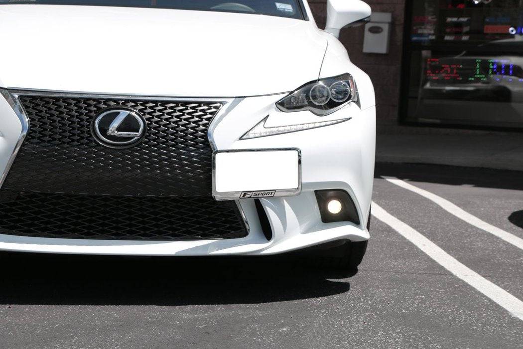 Universal License Plate Mounting Kit - Relocator Bracket for Lexus IS RX RC NX RX LS GS CT Models | Perfect for Front/Rear Plate Installation & Car Customization