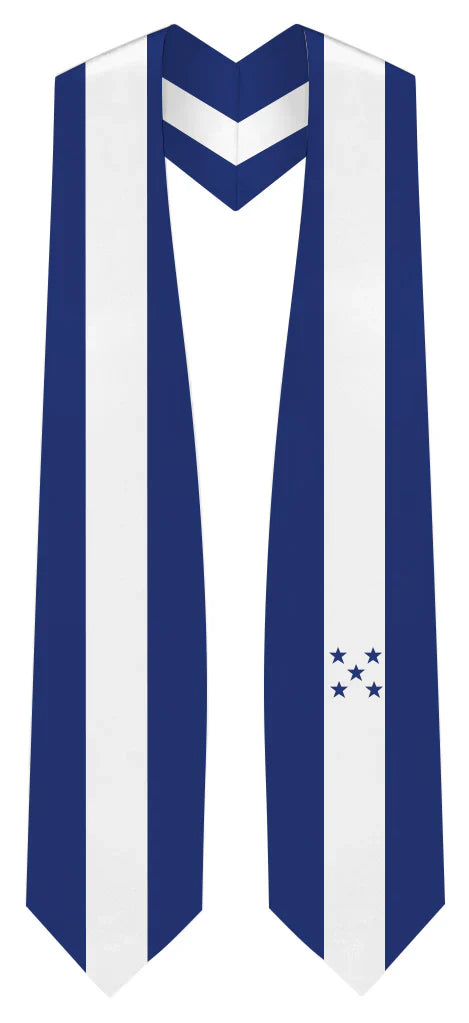 International Flag Graduation Stole - Multicolor Sash for Graduation Ceremony - Perfect for High School & College Commencement