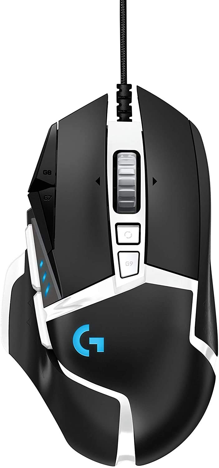 Logitech G502 SE Hero High Performance RGB Gaming Mouse - Wired Optical Gaming Mouse with 11 Programmable Buttons, Adjustable Weight & Lightsync RGB (Renewed) - Perfect for FPS, MOBA & Esports Gaming