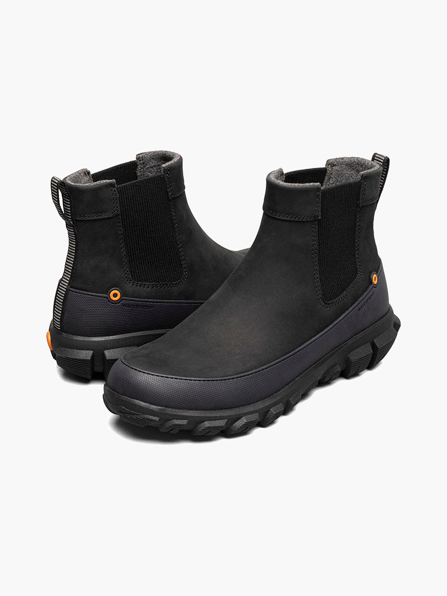 Bogs Cedar Chelsea Women's Waterproof Winter Boots - Warm Slip-Resistant Snow Boots for Hiking, Walking & Outdoor Activities