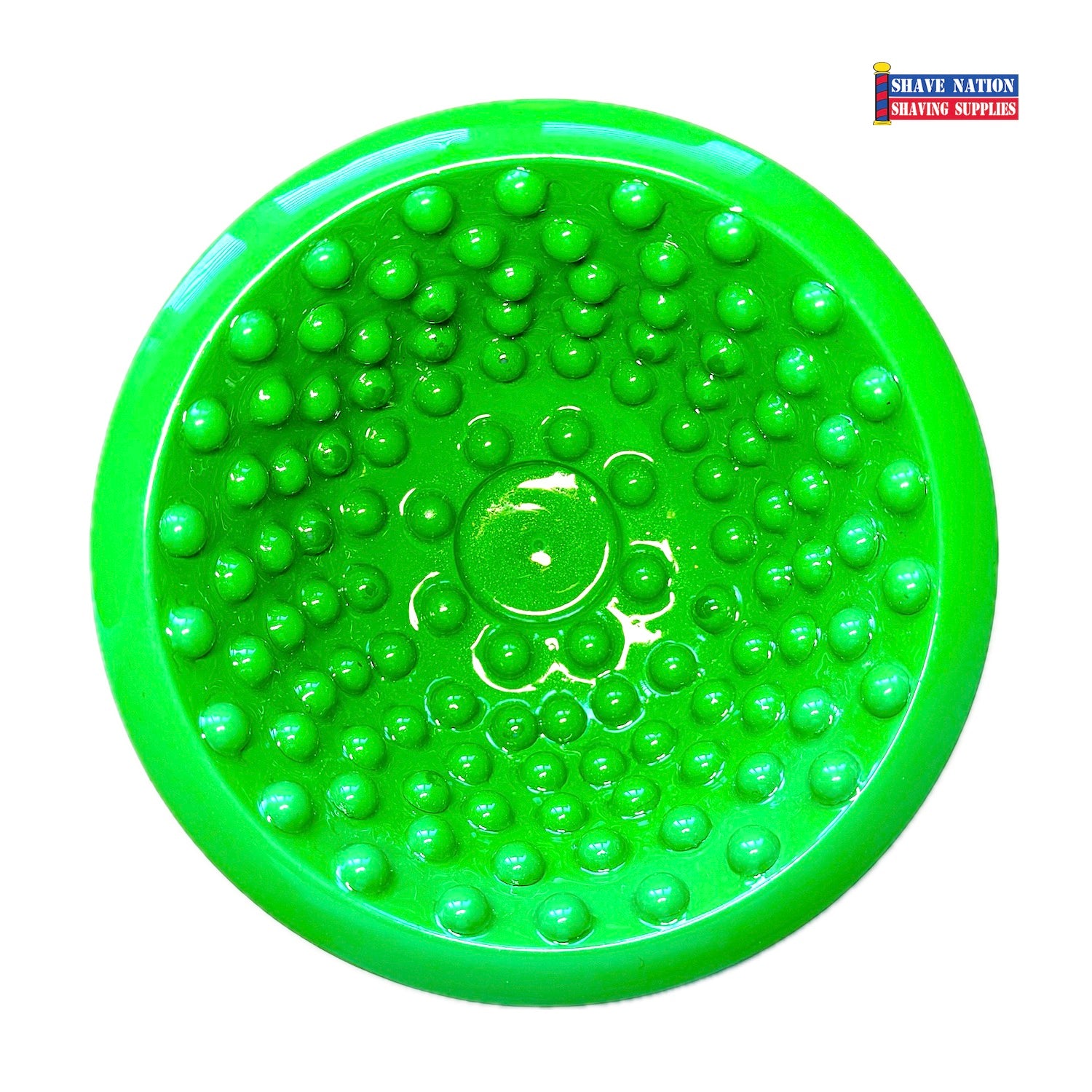Shave Nation BUMPY INDESTRUCTIBOWL - Premium Shaving Lather Bowl for Men with Non-Slip Grip - Perfect for Wet Shaving, Barber Shops & Home Grooming