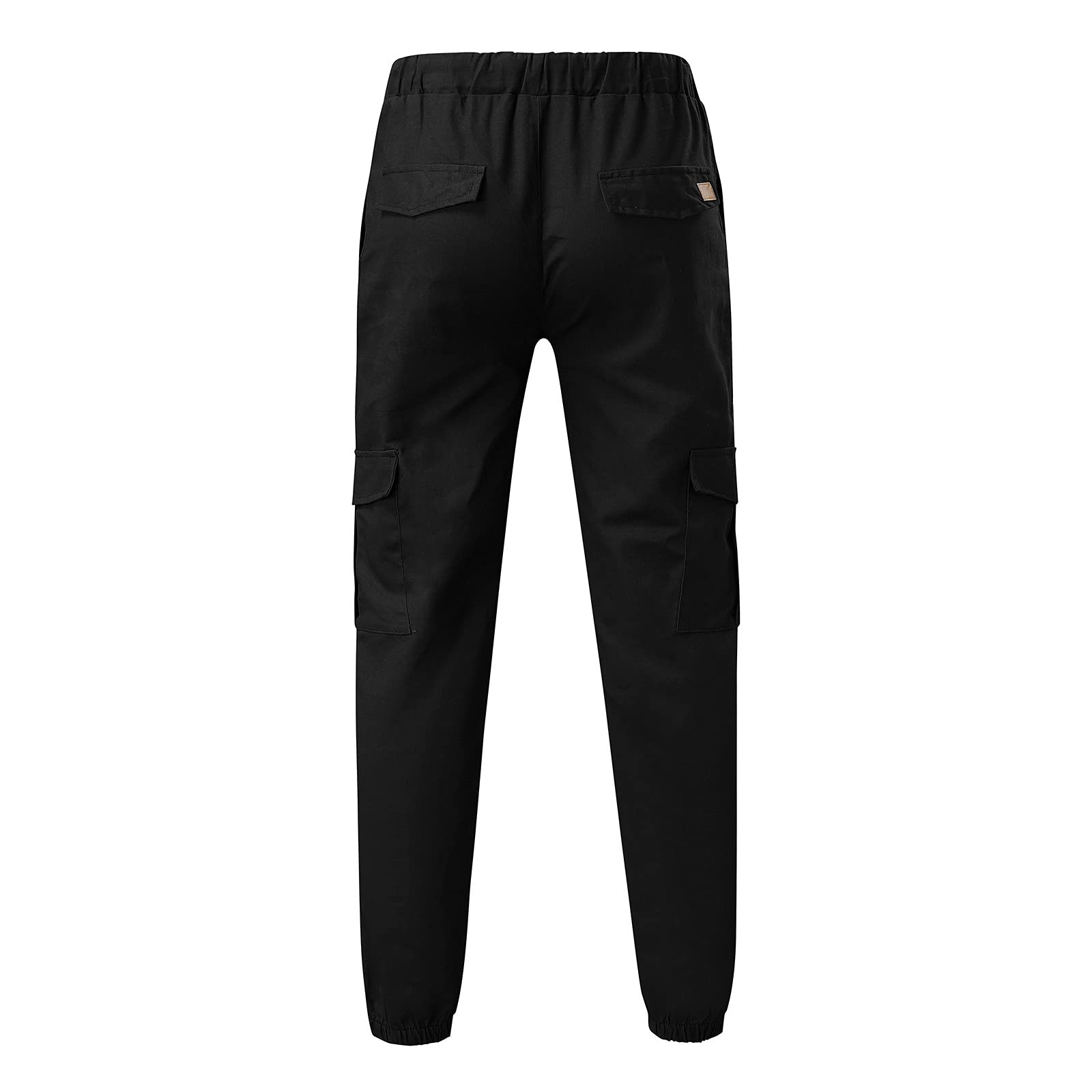 **XUETON Men's Slim Fit Jogger Cargo Pants - Athletic Sweatpants for Casual Wear & Workout - Black Long Pants for Men | Perfect for Gym, Running, Travel & Everyday Comfort**