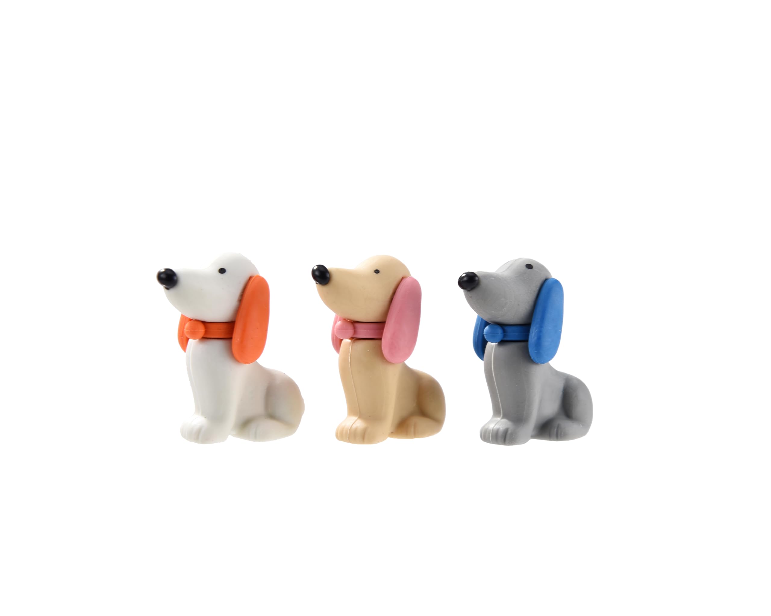 12 Pack 3D Animal Erasers for Kids - Fun Take Apart School Supplies for Party Favors & Gifts