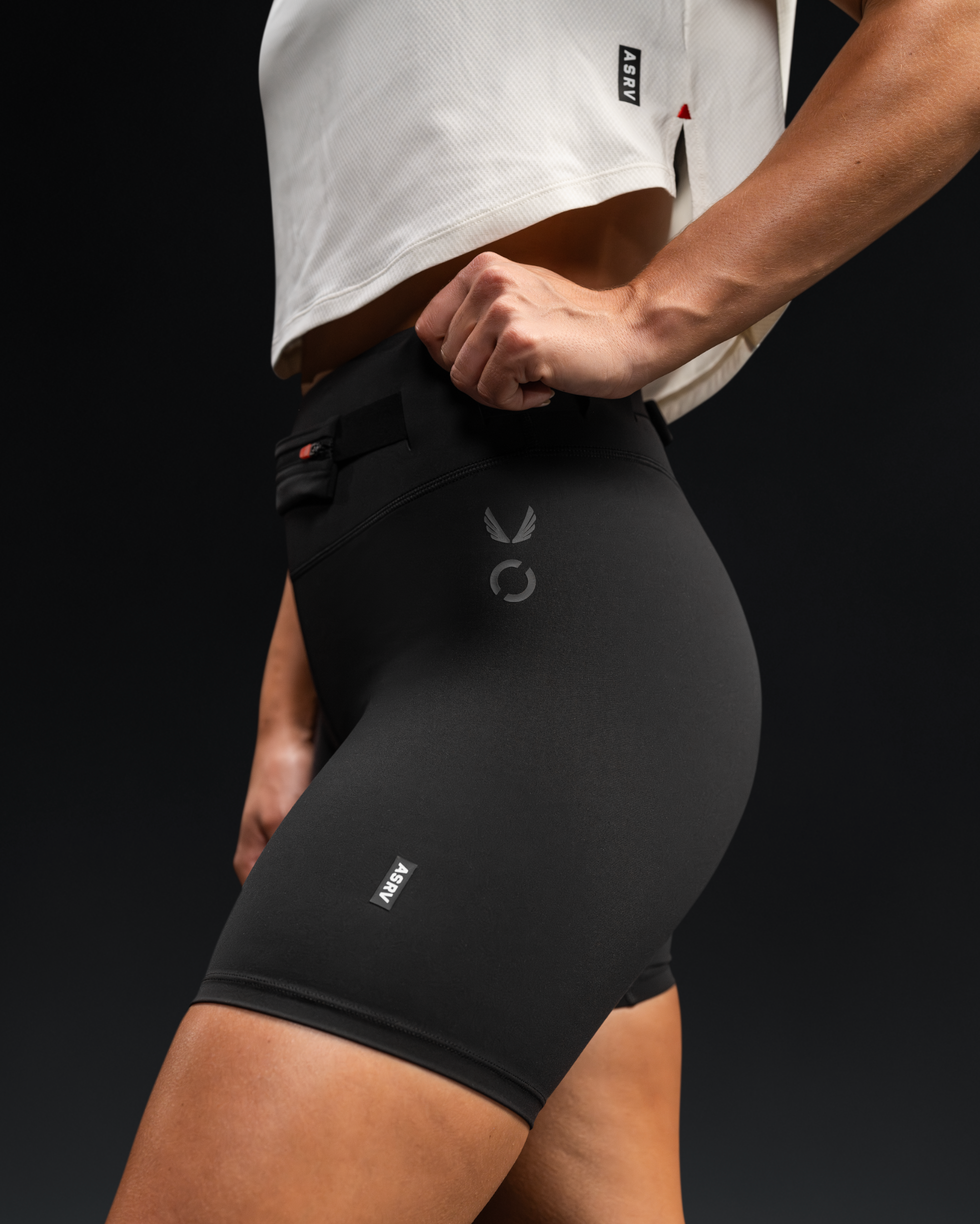 ASRV Belt Pack 6 Bike Shorts - Men's Cycling Shorts with Padded Liner, Moisture Wicking & Breathable Fabric for Mountain Biking, Road Cycling & Commuting