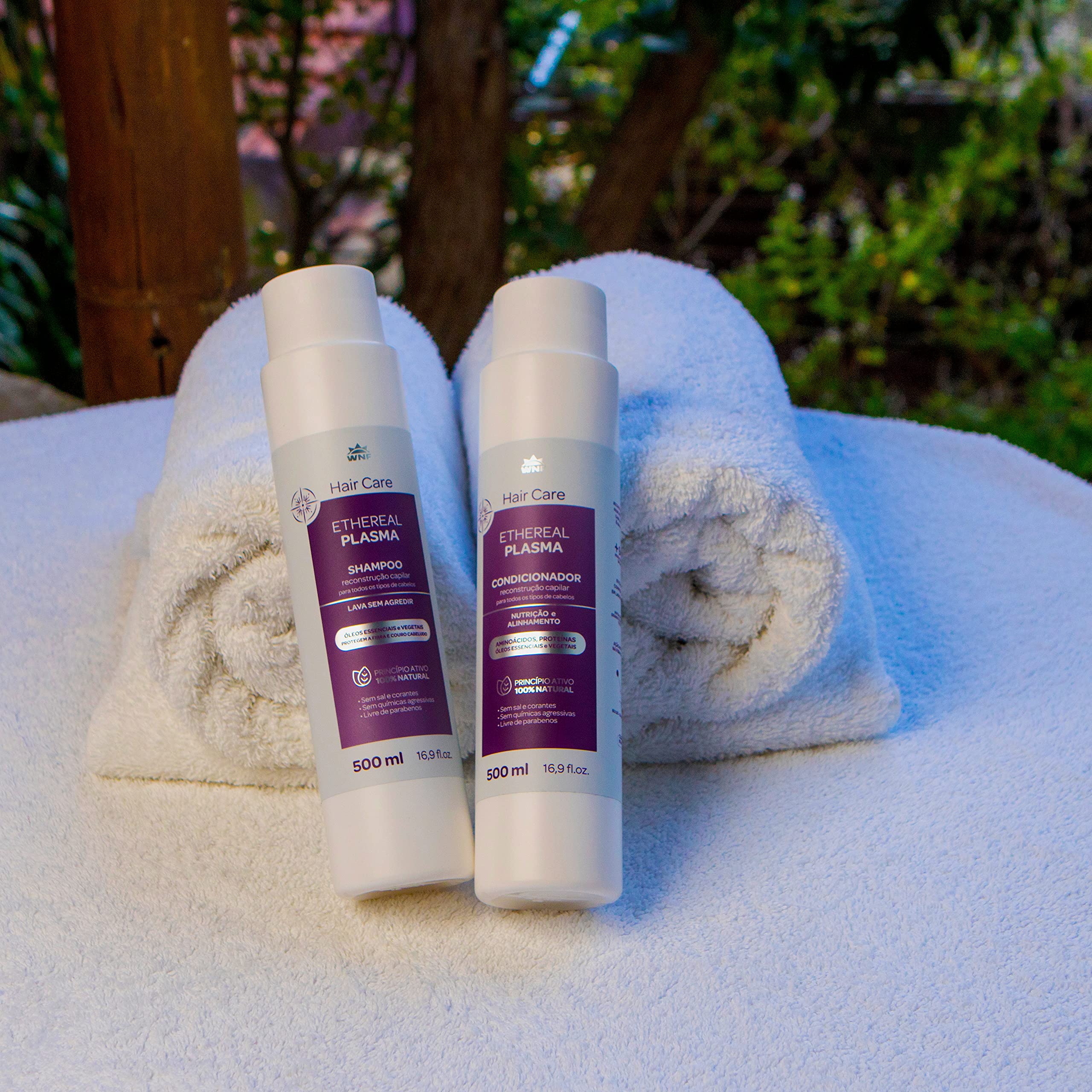 WNF - Ethereal Plasma Conditioner for Hair Repair & Shine | Hydrating & Smoothing Treatment for Damaged Hair | Perfect for Salon & Home Use