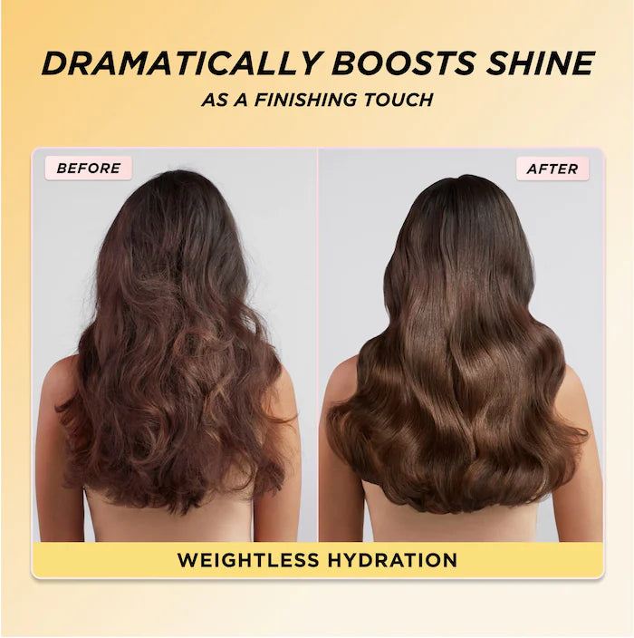 Gisou Honey Infused Hair Oil - Natural Nourishing Treatment for Dry, Damaged Hair - Perfect for Daily Hydration & Styling