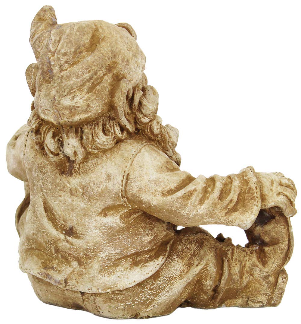 Decorative Cement Gnome Statues for Home & Garden - Outdoor Yard Art Sculptures for Lawn, Patio & Landscape Decor
