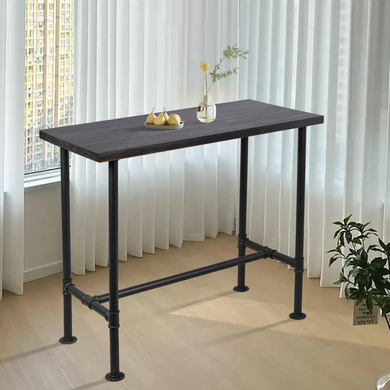Industrial Pipe Dining Table - 47.3