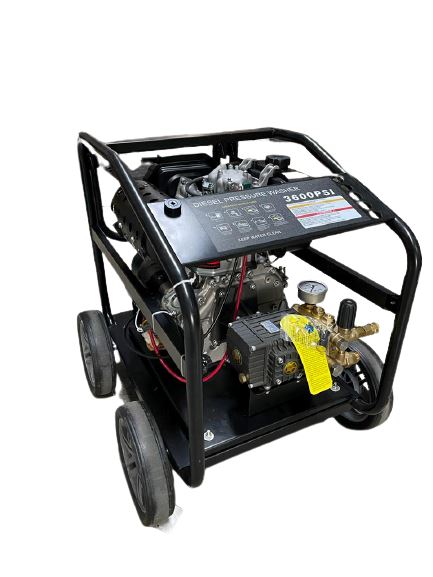 Aiko 10HP 250BAR 188FA Diesel Engine High Pressure Power Washer with 10m Hose & Spray Gun | Model HPW 3WZ 3600DF | Ideal for Industrial Cleaning, Car Wash, and Heavy-Duty Applications
