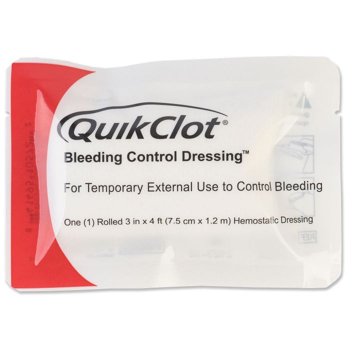 QuikClot Bleeding Control Roll Dressing 3