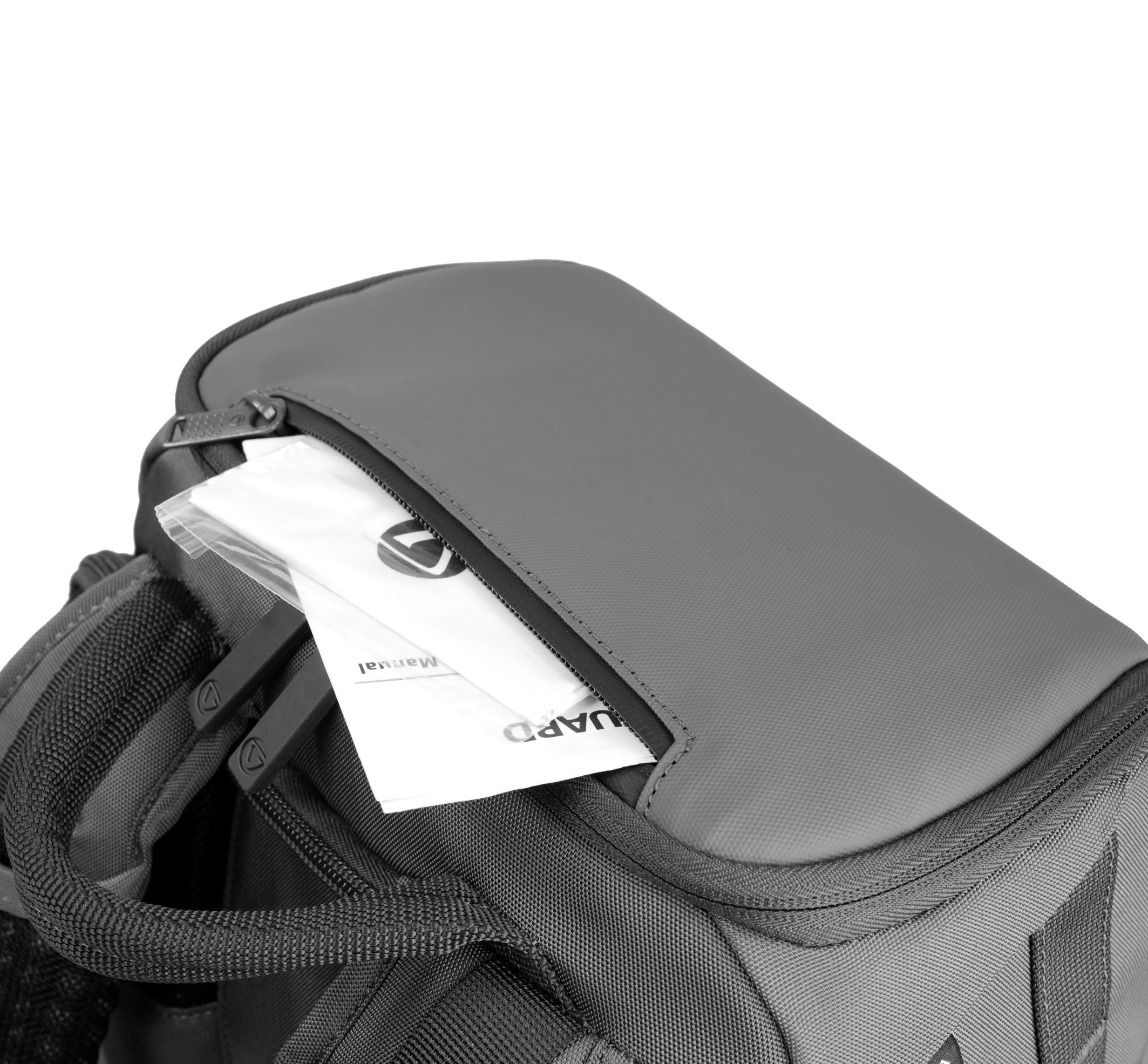 VEO Adaptor R48 Black Camera Backpack with USB Charging Port & Rear Access - Professional DSLR/SLR Camera Bag for Photographers, Travel & Outdoor Photography Gear Storage