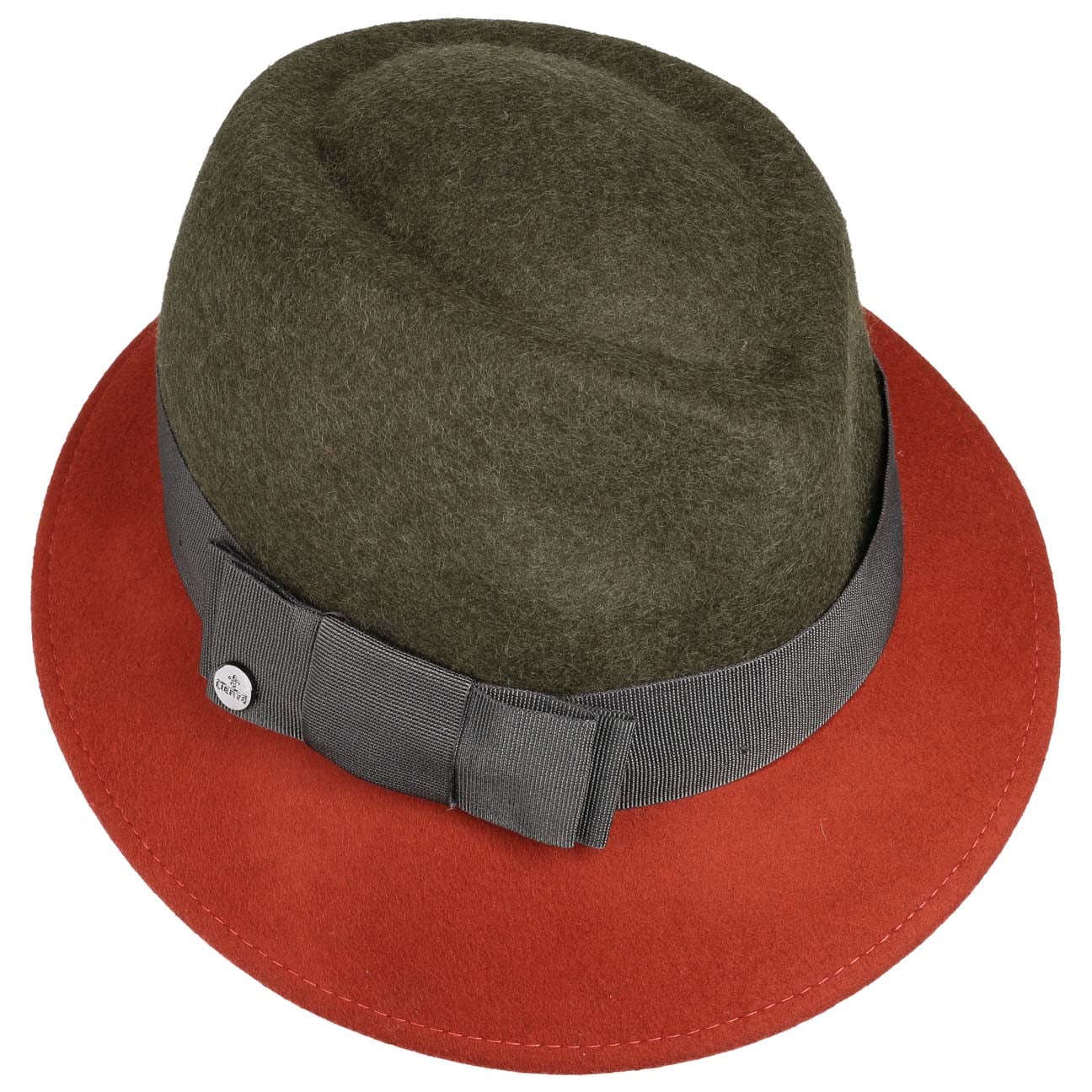 Lierys Asym Twotone Wool Felt Hat - Stylish Winter Fashion Accessory for Women | Perfect for Outdoor Events, Travel & Cold Weather