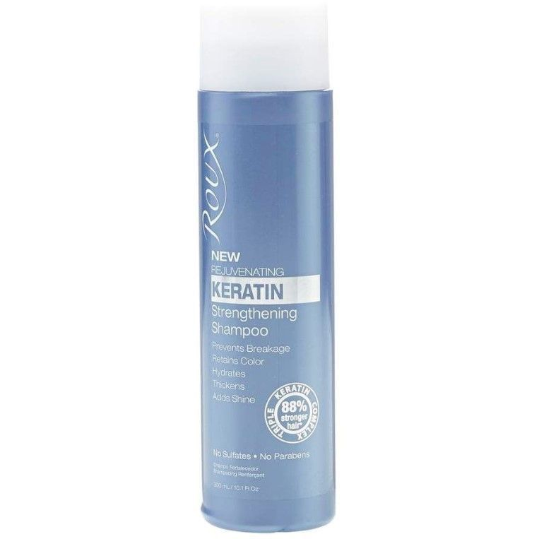 Roux Strengthening Shampoo for Damaged Hair - 10.1oz | Sulfate-Free Formula for Hair Growth & Repair - Perfect for Dry, Brittle, or Color-Treated Hair at Home or Salon Use