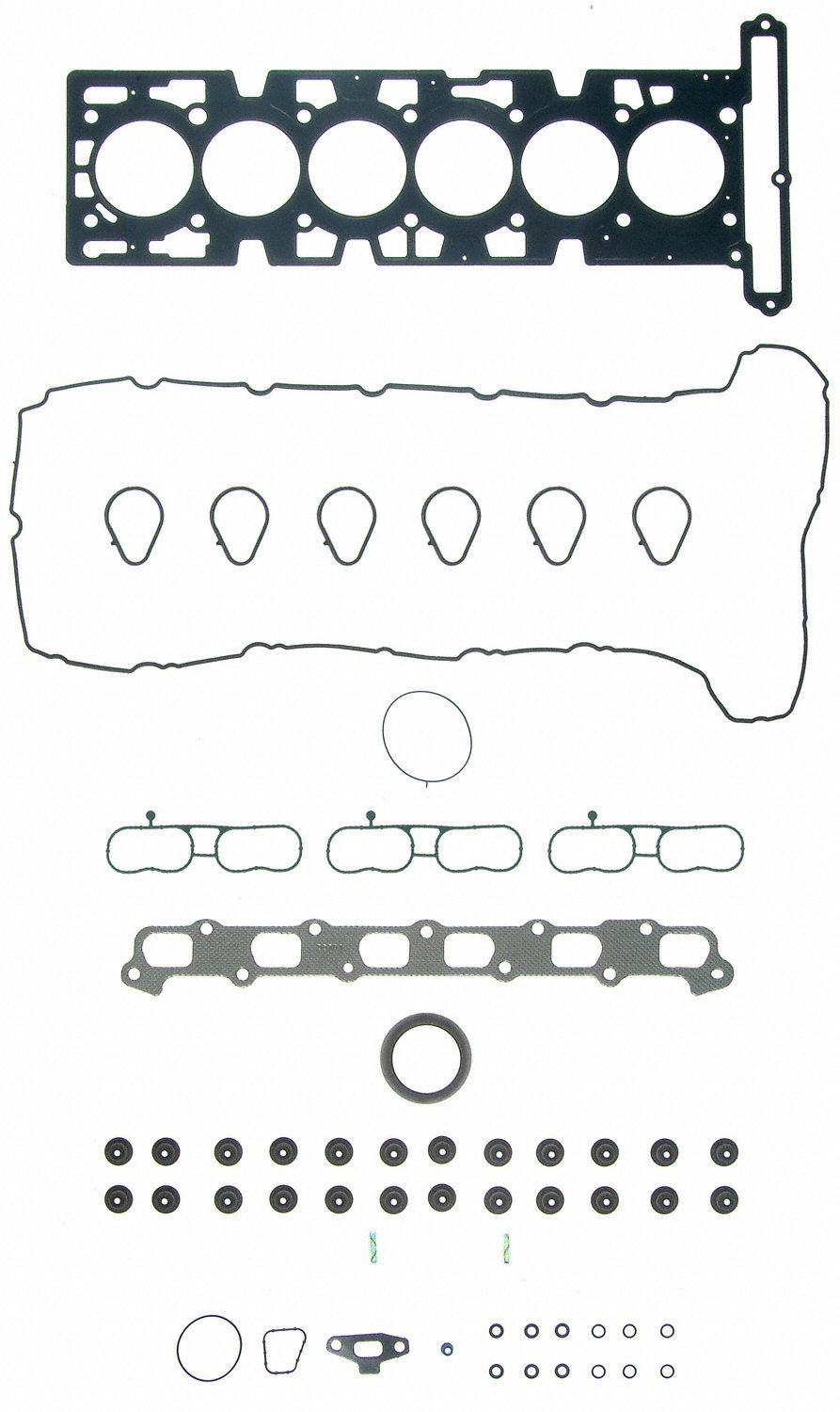 FEL-PRO HS 26214 PT-2 Head Gasket Set - Compatible with Select GM Vehicles - High Performance Engine Seal Kit for Improved Compression & Leak Prevention - Perfect for Engine Rebuilds & Repairs