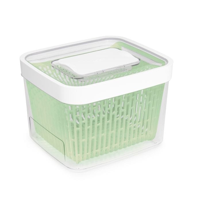 Oxo GreenSaver Produce Keeper (4.3 Quart) - Extend Freshness for Fruits & Vegetables | Perfect for Refrigerator Storage & Meal Prep