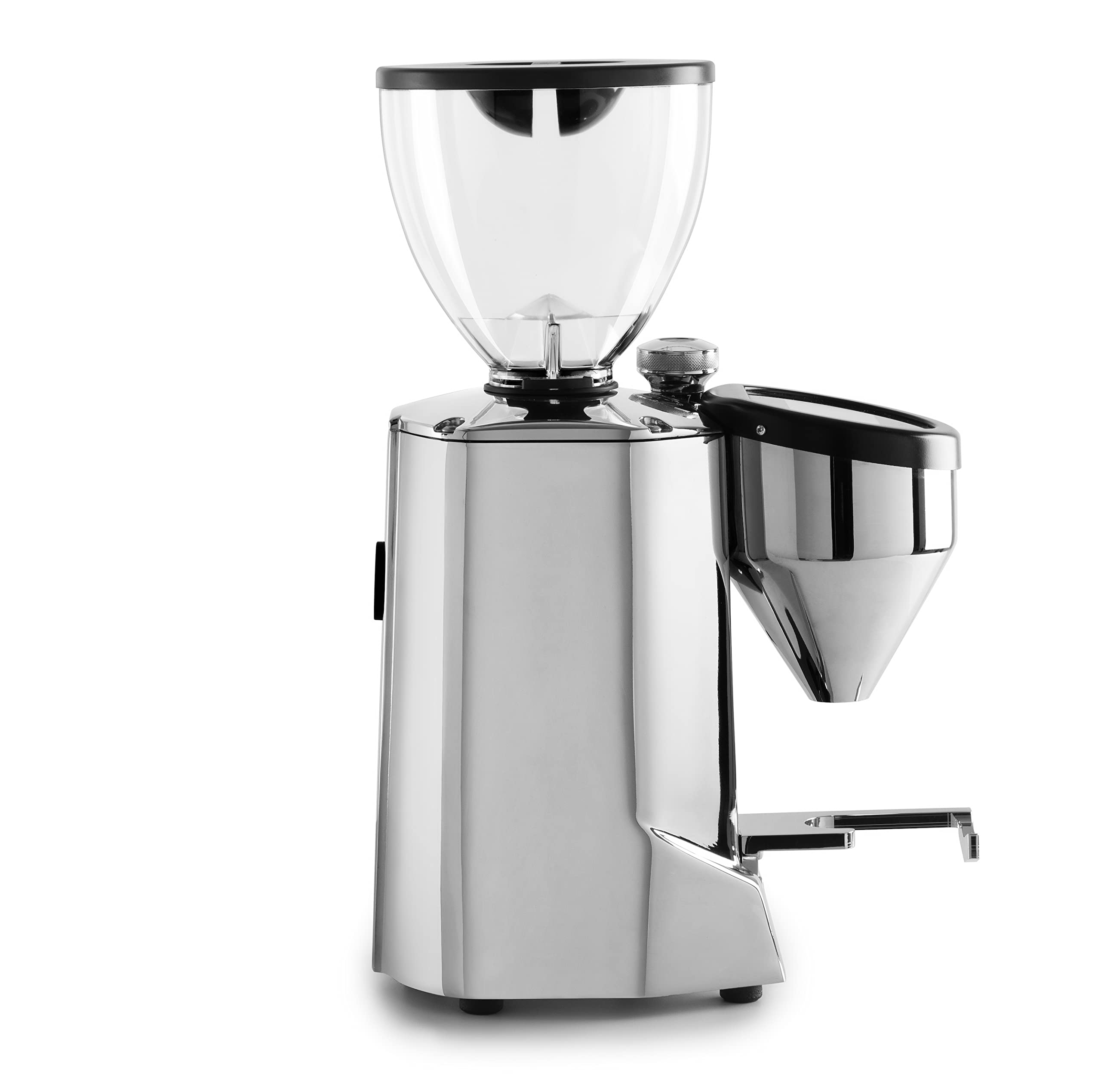 Rocket Espresso Fausto Touch Espresso Grinder - Premium Chrome Coffee Bean Grinder for Home & Cafe Use | Perfect for Espresso, Latte & Cappuccino Making