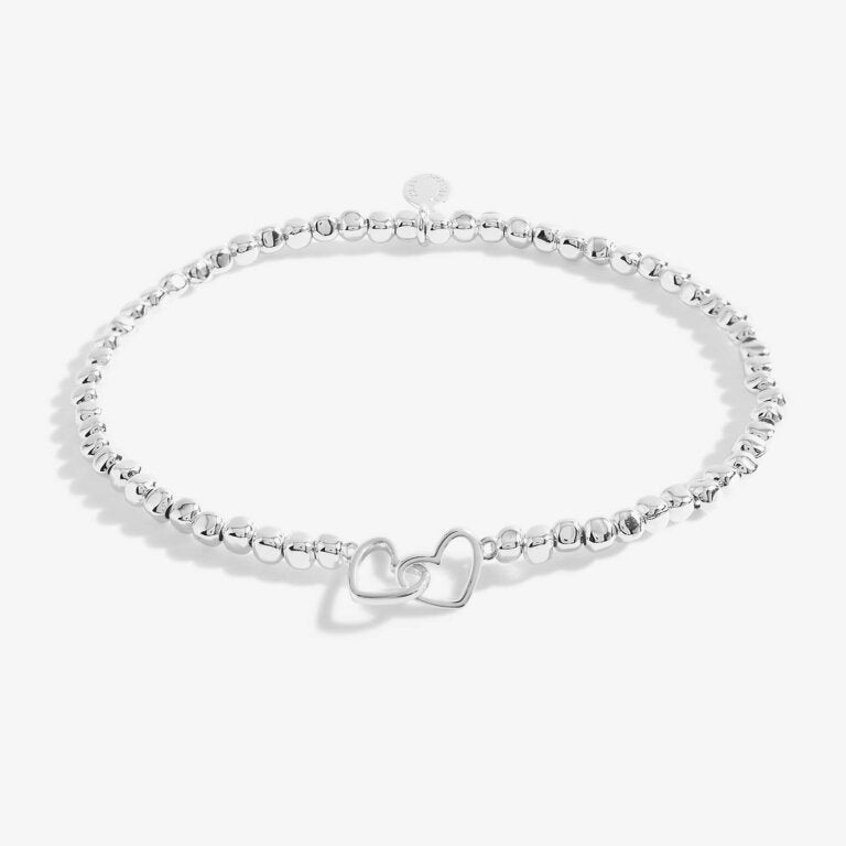 Joma Jewellery Bracelet - Forever Yours Darling Daughter Sterling Silver Gift for Women | Perfect Birthday, Mother's Day & Graduation Present for Daughter, Mom, Sister