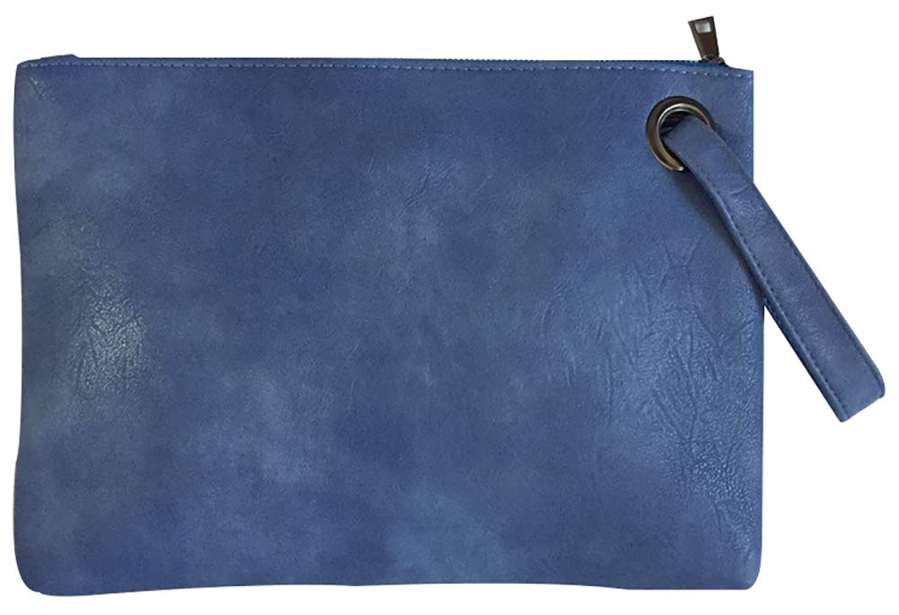 Hycurey Oversized Clutch Bag for Women - Large PU Leather Evening Wristlet Handbag Purse - Perfect for Parties, Weddings & Formal Events