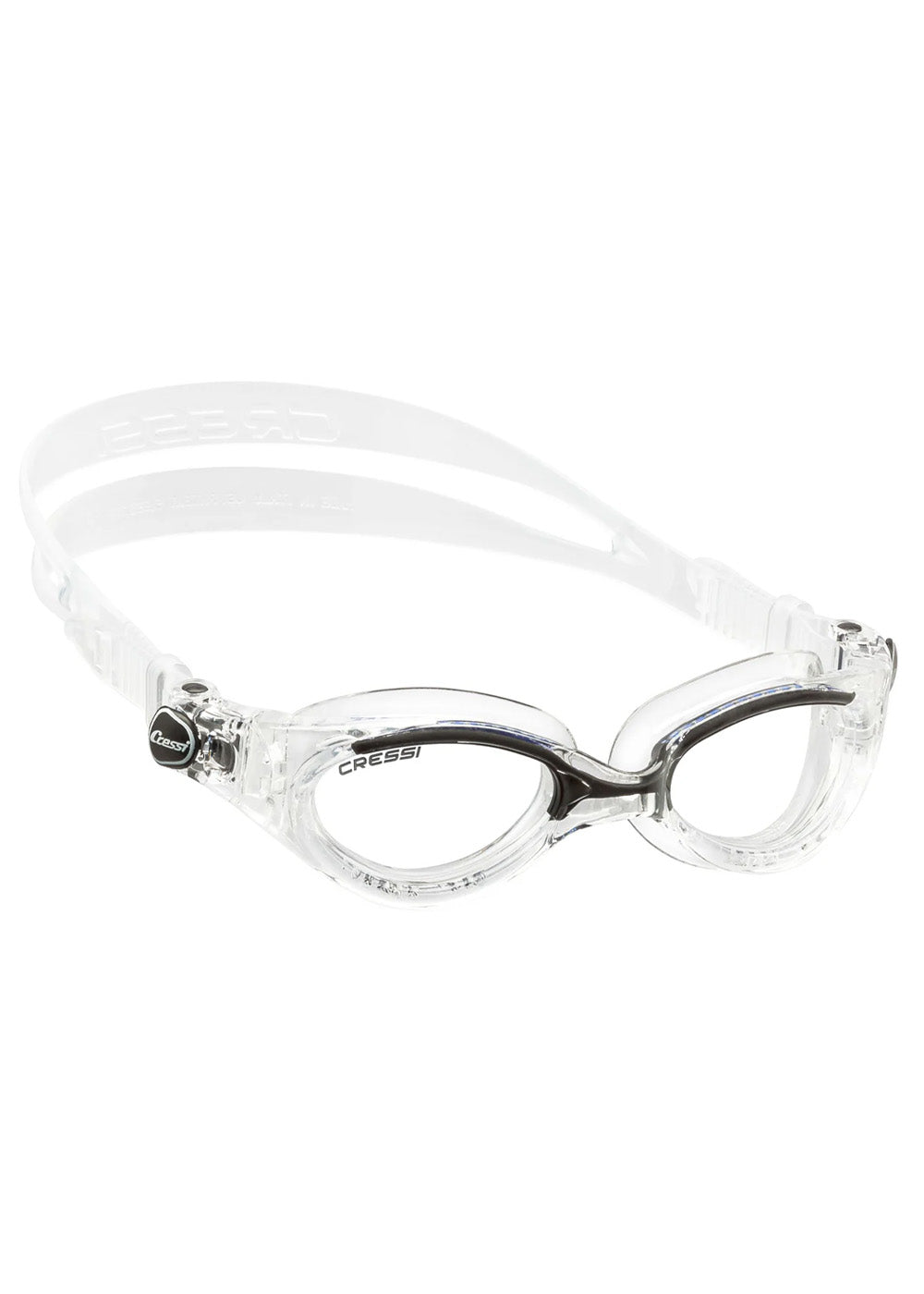 Cressi Flash Lady Swimming Goggles - Comfortable & Anti-Fog for Women - Perfect for Pool, Lap Swimming & Water Aerobics