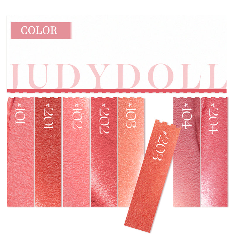 Judydoll Orange Blossom Magnetic Lip Mud - Long Lasting Hydrating Lip Stain with Magnetic Effect for a Plump Look | Perfect for Date Night, Parties & Everyday Wear