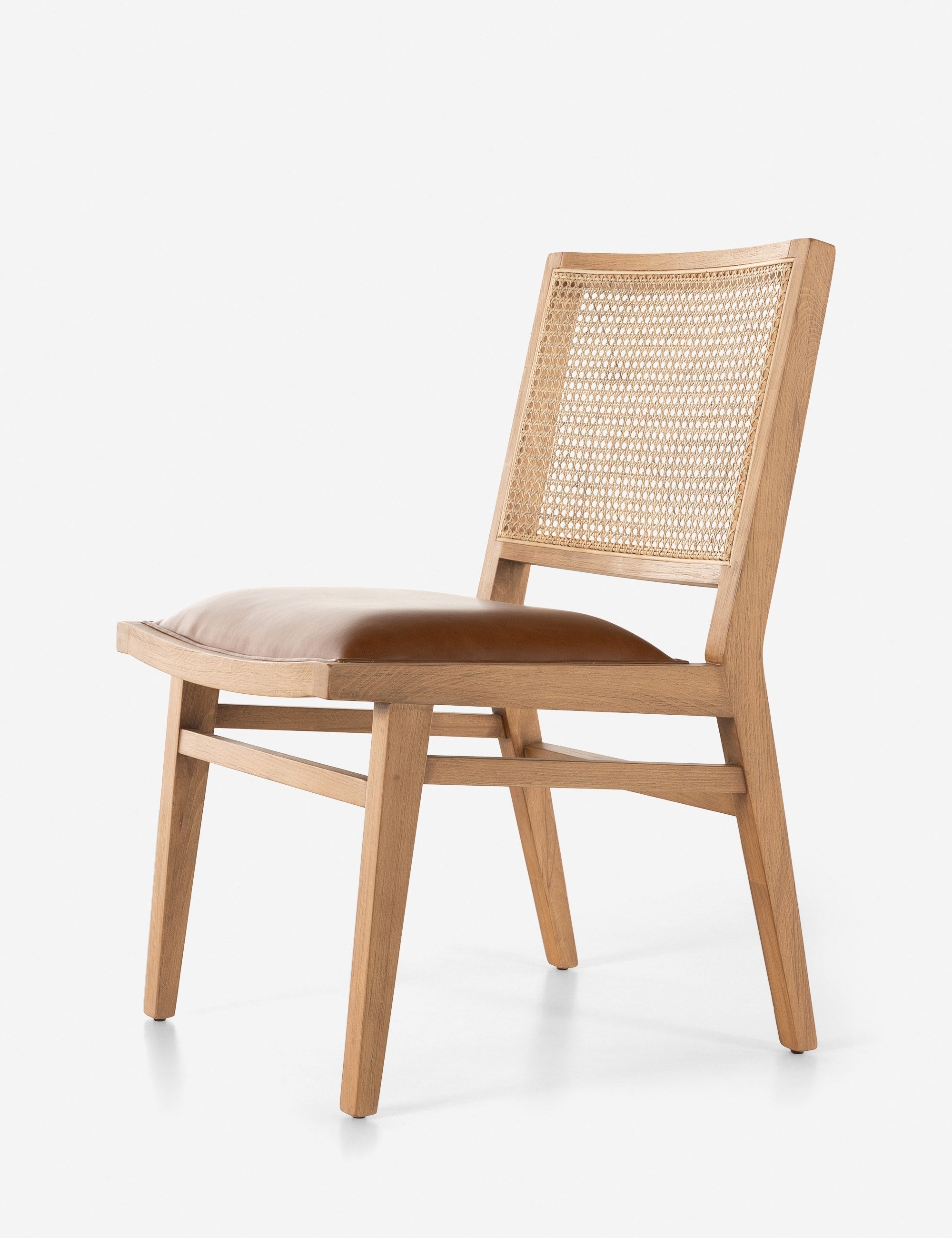 Archie Dining Chair - Modern Wooden Dining Room Chair with Upholstered Seat - Perfect for Kitchen, Dining Room, and Home Office Use