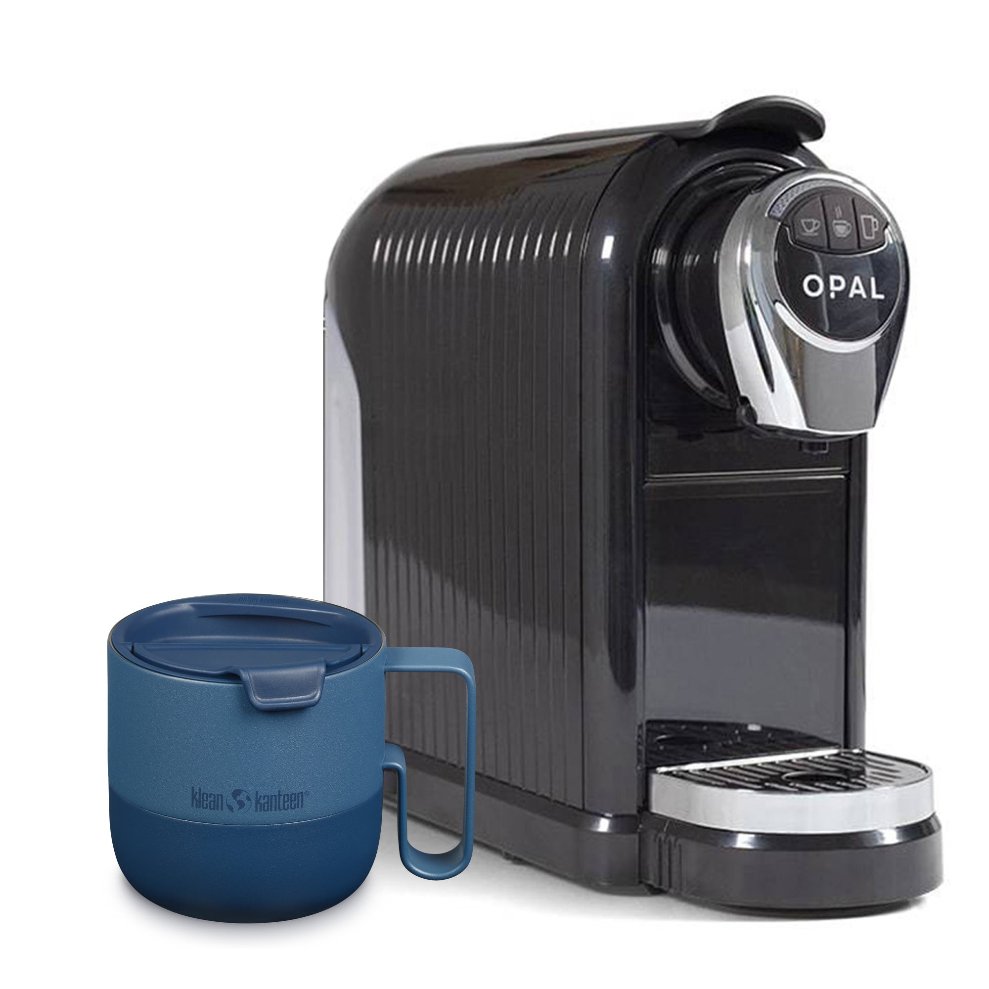 Premium OPAL Coffee Machine & Rise Mug Bundle – Perfect for Home Brewing, Office Use & Gifts