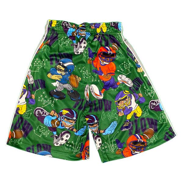 Boys Gridiron Greats Football Shorts - Youth Athletic Performance Shorts for Football Training & Games - Perfect for Practice, Workouts & Casual Wear