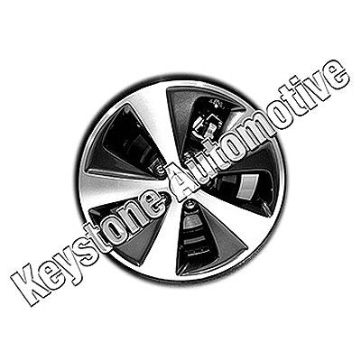 2011-2012 Hyundai Sonata 17-Inch OEM Machined Aluminum Wheel Rim ALY070810 (529104R250) - Perfect Replacement for Damaged or Upgraded Wheels