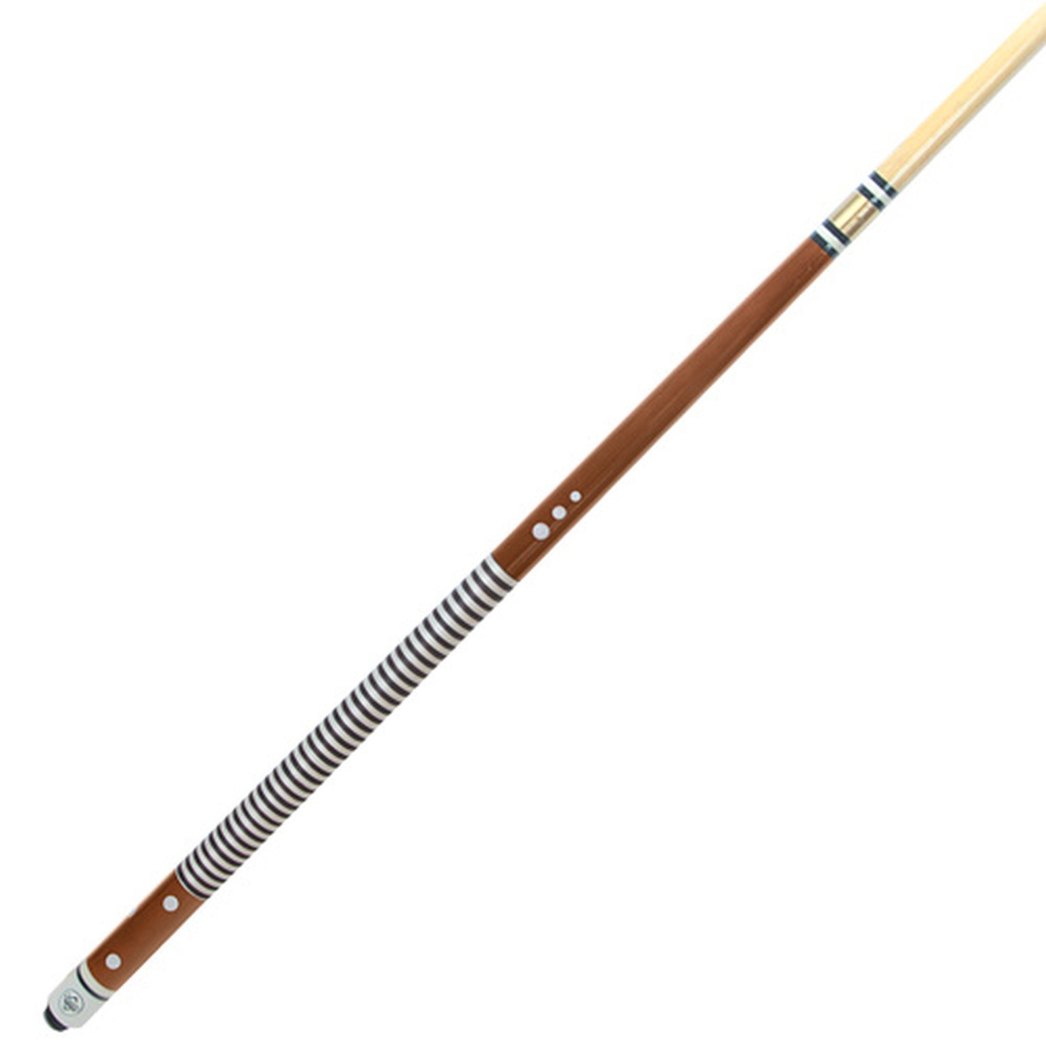 Premium 2-Piece 57-Inch Nylon Wound Billiard Cue Stick - Perfect for Pool, Snooker & 8-Ball Games at Home or Bars