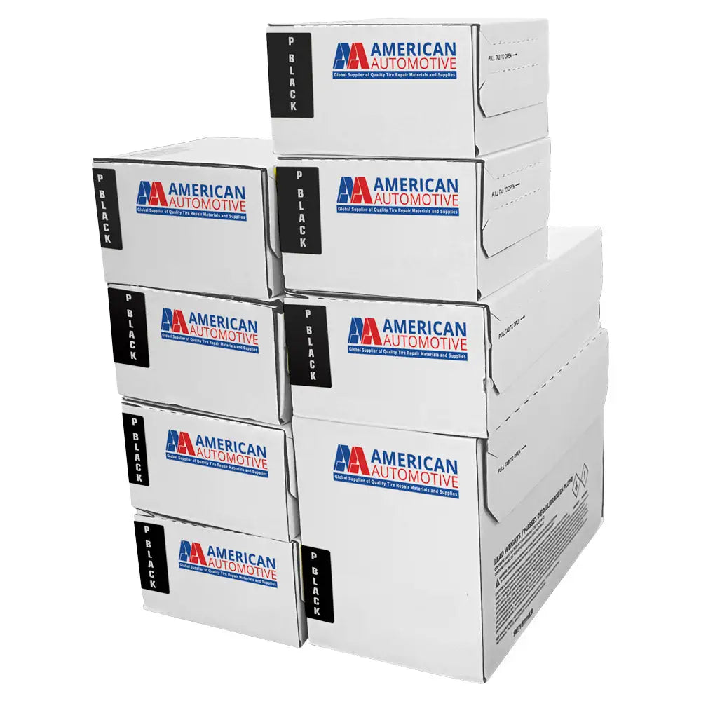 AA P Style Uncoated Zinc Wheel Weight Kit (200 Pcs) - Perfect for Tire Balancing, Automotive Repair & DIY Projects