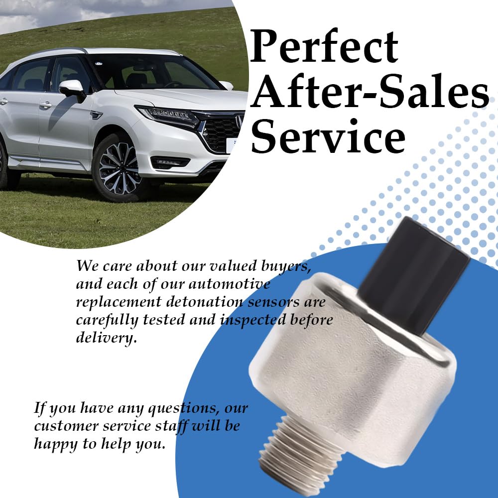 OEM Replacement Ignition Knock Sensor #30530-PPL-A01 - Compatible with Honda Accord, Civic, CR-V & Acura RDX, RSX | Car Engine Detonation Sensor Connector | Auto Repair & Maintenance Accessories