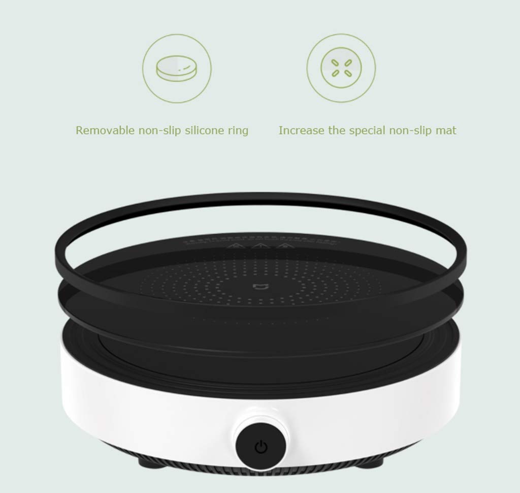 2100W Portable Induction Cooktop with 9 Power Levels - One-Touch Control, Stainless Steel Pot Compatible, Perfect for Camping, Dorm Cooking & Small Kitchen Spaces