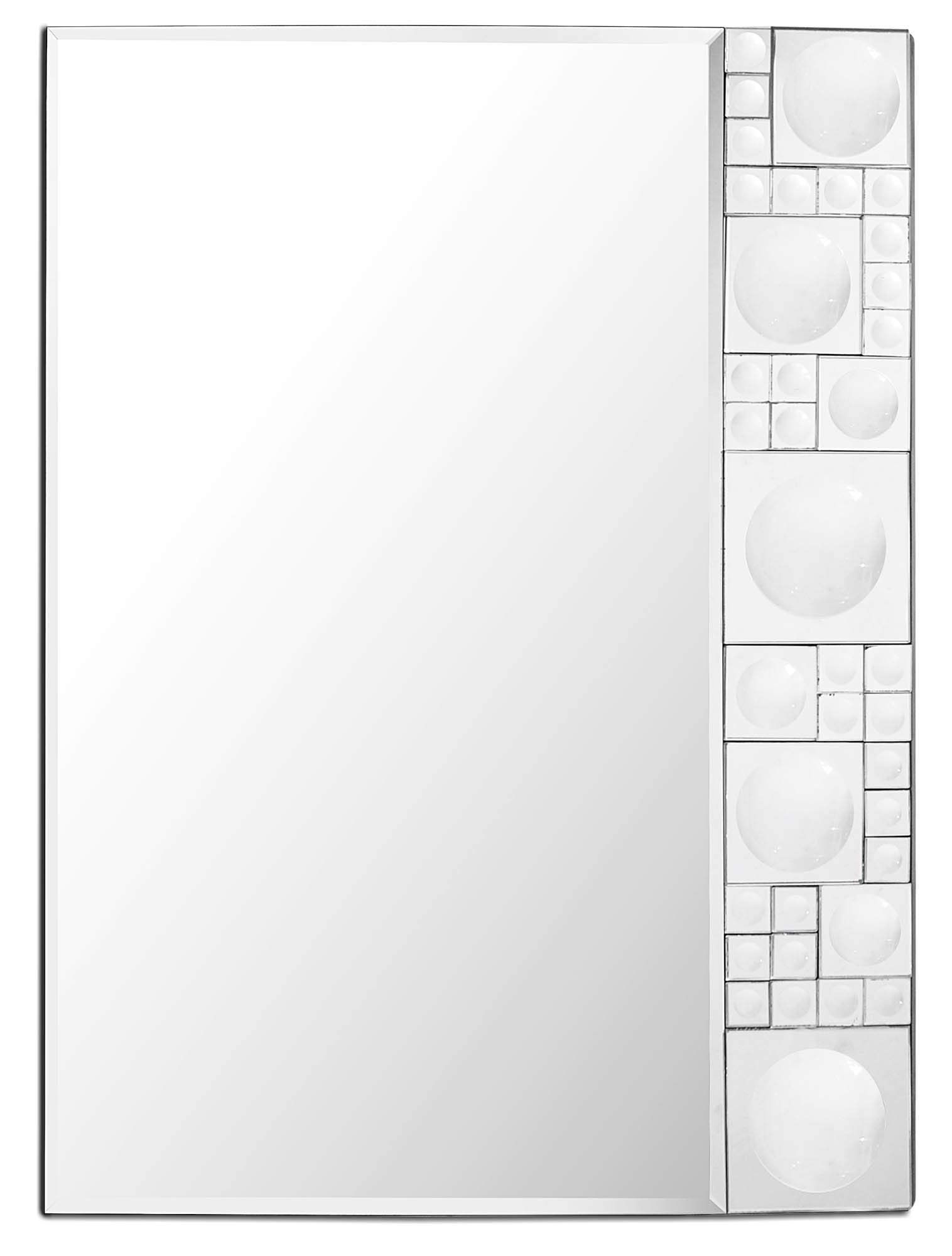 Camden Isle Bubbles Geometric Wall Mirror - 32