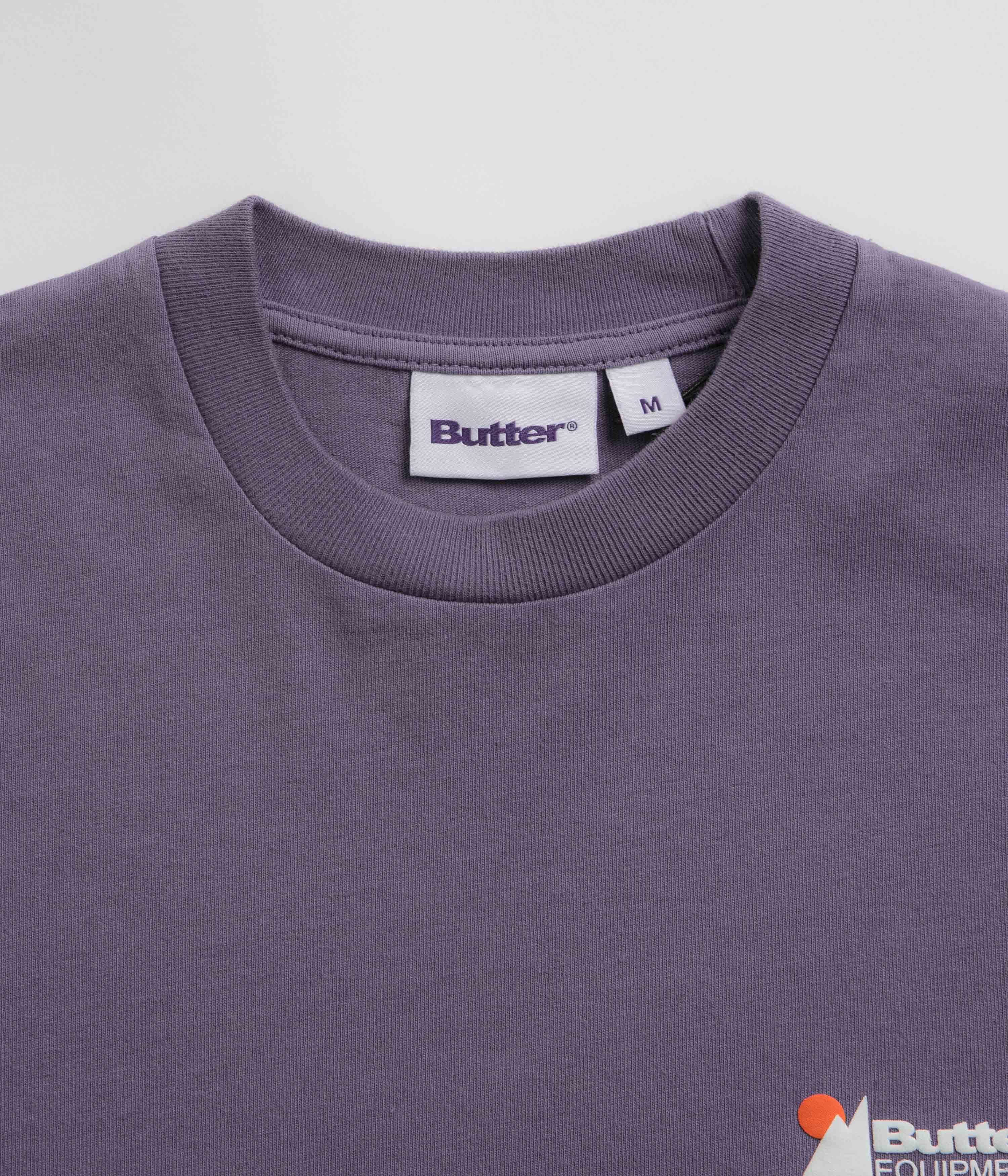 Butter Goods Pigment Dye Long Sleeve T-Shirt for Men - Soft Vintage Washed Cotton Tee - Perfect for Casual Wear, Street Style & Everyday Outfits