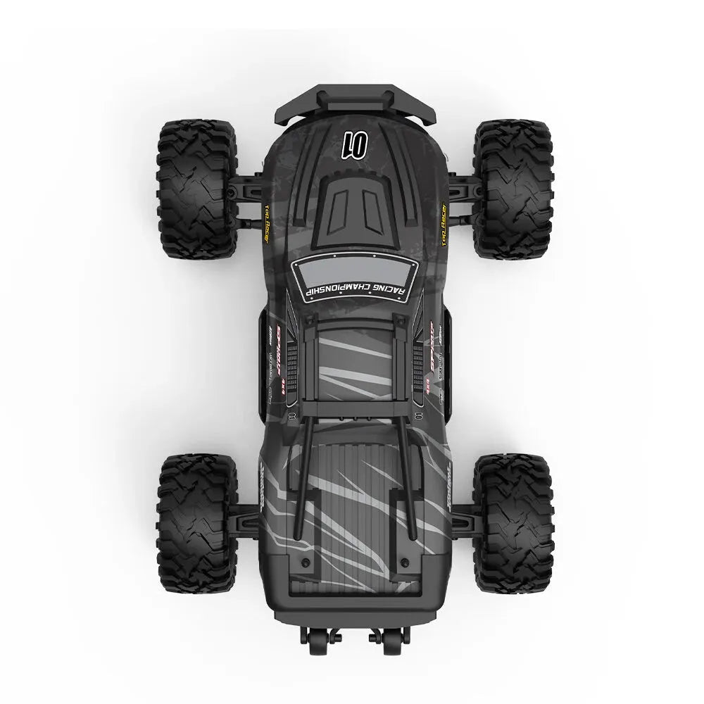KFPLAN KF10 1/10 Scale 4WD Off-Road RC Truck - 40km/h High Speed, LED Lights, Ready-to-Run (RTR) - Perfect for Backyard Racing, Trail Adventures & Off-Road Bashing